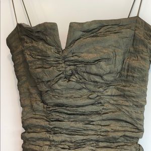 Nicole Miller Green mini dress Size 2